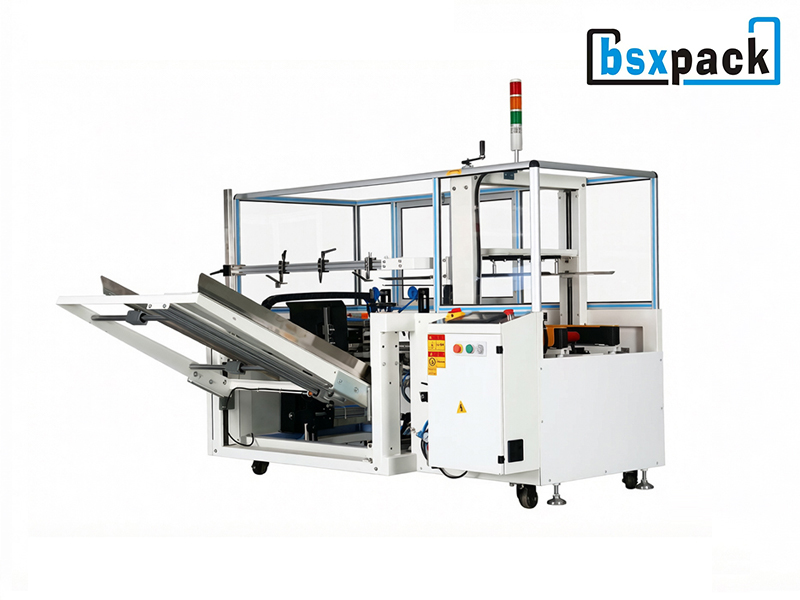 BSX008-15自动开箱成型封底机